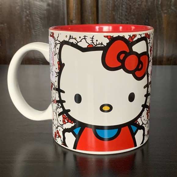 Hello Kitty with Faces 20oz Ceramic Mug - Picture 7 of 9